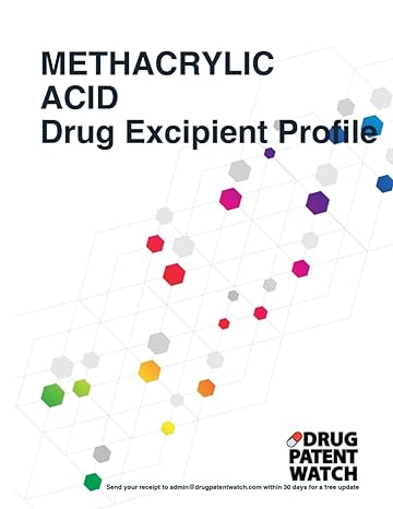 methacrylic acid drug excipient business development opportunity report 2024 unlock market trends target
