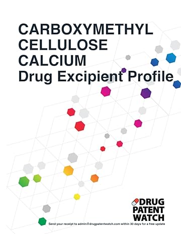 carboxymethylcellulose calcium drug excipient business development opportunity report 2024 unlock market