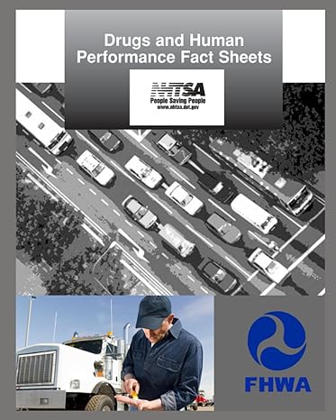 drugs and human performance fact sheets 1st edition national highway traffic safety administration