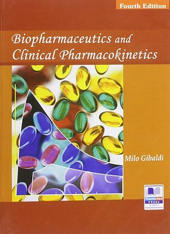 biopharmaceutics and clinical pharmacokinetics 4th edition ph d gibaldi, milo 8188449067, 978-8188449064