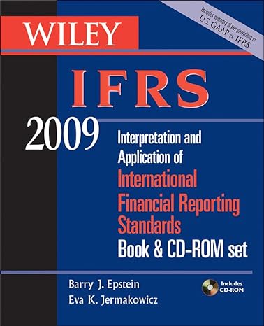 wiley ifrs 2009 book and cd rom set interpretation and application of international accounting and financial