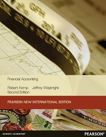 financial accounting pearson new 2nd edition robert kemp 1292040106, 978-1292040103