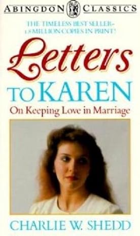 letters to karen 1st edition charlie w shedd 0687215668, 978-0687215669