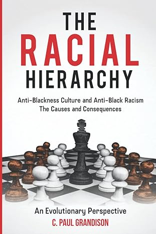 The Racial Hierarchy Anti Blackness Culture And Anti Black Racism The Causes And Consequences An Evolutionary Perspective