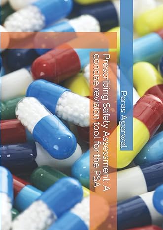 prescribing safety assessment a concise revision tool for the psa 1st edition dr paras agarwal b09s241ylg,
