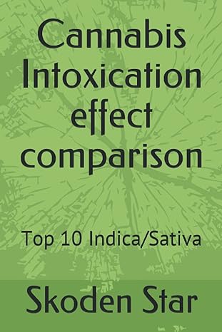 cannabis intoxication effect comparison and top 10 of both indica/sativa 1st edition skoden star b092yv2rq3,