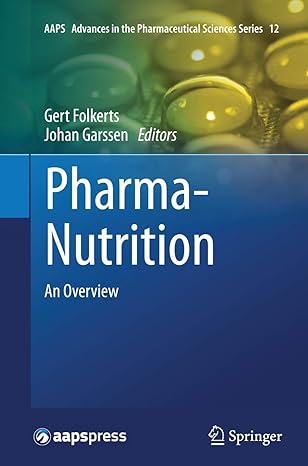 pharma nutrition an overview 1st edition gert folkerts ,johan garssen 3319349538, 978-3319349534