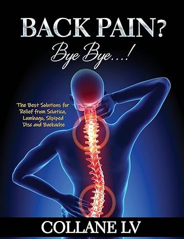 back pain bye bye the best solutions for relief from sciatica lumbago slipiped disc and backache 1st edition