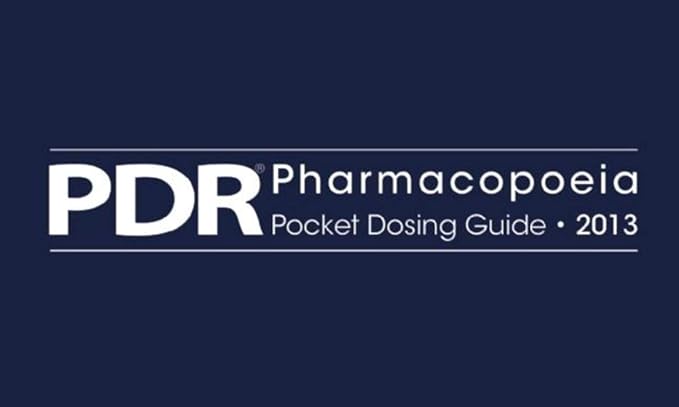 Pdr Pharmacopoeia Pocket Dosing Guide 2013