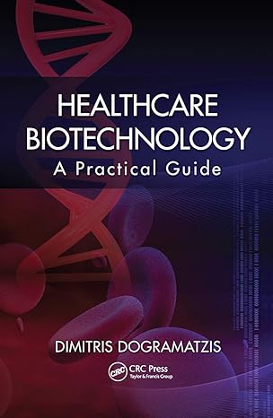 healthcare biotechnology a practical guide 1st edition dimitris dogramatzis 0367452278, 978-0367452278