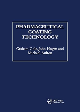 pharmaceutical coating technology 1st edition michael aulton 0367448815, 978-0367448813