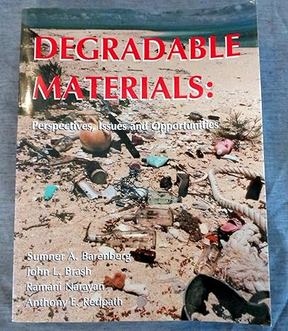 degradable materials perspectives issues and opportunities 1st edition sumner a barenberg 0849342740,