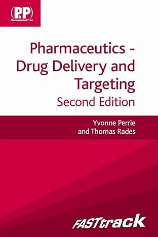 pharmaceutics drug delivery and targeting 2nd edition yvonne perrie ,thomas rades 0857110594, 978-0857110596