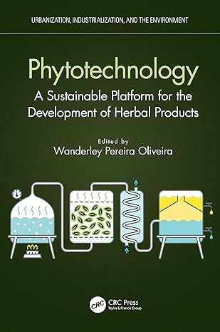phytotechnology a sustainable platform for the development of herbal products 1st edition wanderley pereira