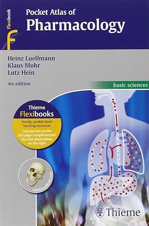 pocket atlas of pharmacology 4th edition heinz lullmann ,klaus mohr ,lutz hein 3137817048, 978-3137817048