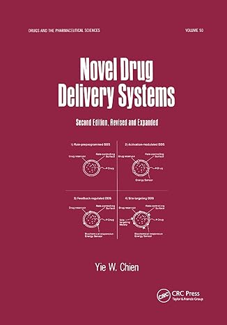 novel drug delivery systems 2nd edition yie chien 0367402912, 978-0367402914