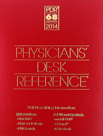 physicians desk reference 2014 68th edition pdr staff 1563638266, 978-1563638268