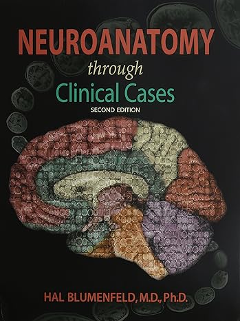 neuroanatomy through clinical cases 2nd edition ph d blumenfeld, hal, m d ,mark williams 1605350702,