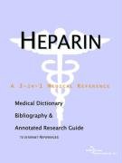 heparin a medical dictionary bibliography and annotated research guide to internet references 1st edition