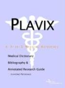 plavix a medical dictionary bibliography and annotated research guide to internet references 1st edition icon