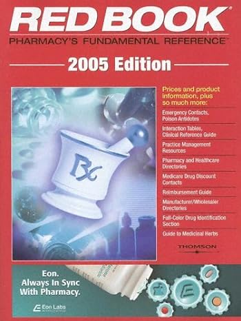 2005 redbook pharmacys fundamental reference revised edition red book ,thomas fleming 1563635097,
