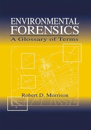 Environmental Forensics A Glossary Of Terms