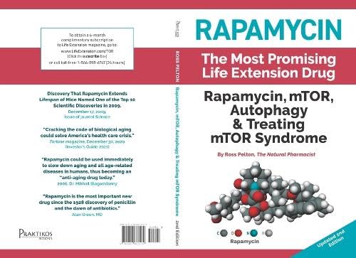 rapamycin mtor autophagy and treating mtor syndrome 2nd edition ross pelton 1607660172, 978-1607660170