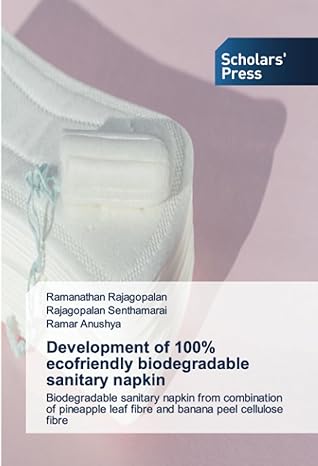 development of 100 ecofriendly biodegradable sanitary napkin biodegradable sanitary napkin from combination