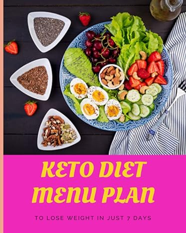 paperback keto diet menu plan to lose weight in just 7 days 1st edition tobin carter b08wzlz1qb,