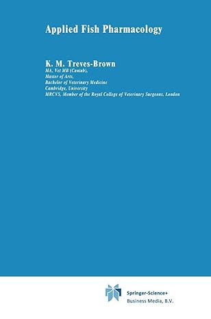 applied fish pharmacology 1st edition k m treves brown 9048140145, 978-9048140145