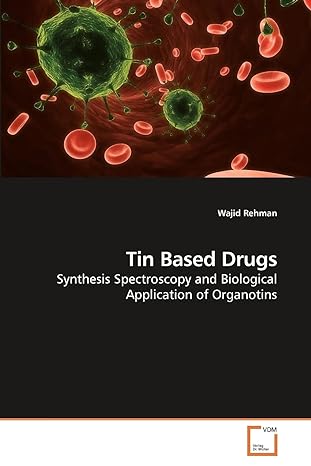 tin based drugs synthesis spectroscopy and biological application of organotins 1st edition wajid rehman