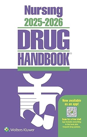 nursing2025 2026 drug handbook 40th edition lippincott williams wilkins 197521711x, 978-1975217112