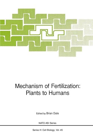 mechanism of fertilization plants to humans 1st edition brian dale 3642839673, 978-3642839672