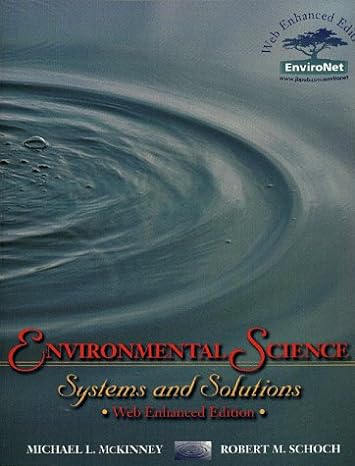 environmental science systems and solutions web web-enhanced edition robert m schoch ,michael l mckinney