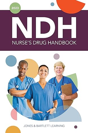 2023 nurses drug handbook 22nd edition jones bartlett learning 1284274101, 978-1284274103