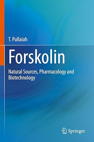 forskolin natural sources pharmacology and biotechnology 1st edition t pullaiah 9811965234, 978-9811965234