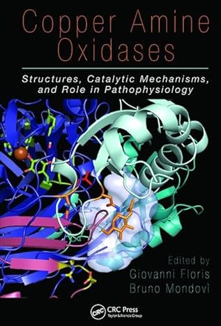 copper amine oxidases structures catalytic mechanisms and role in pathophysiology 1st edition giovanni floris
