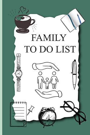 family to do list this book will help to organize your create simple and efficient task lists with the family