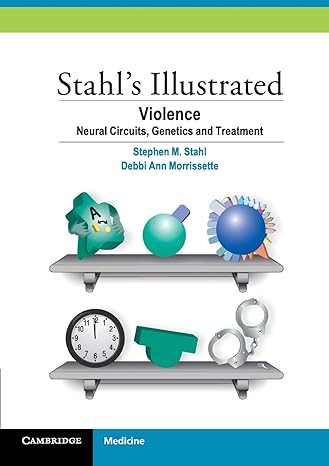 stahls illustrated violence neural circuits genetics and treatment 1st edition stephen m stahl, debbi ann