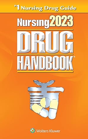 nursing2023 drug handbook 43rd edition lippincott williams wilkins 1975183363, 978-1975183363