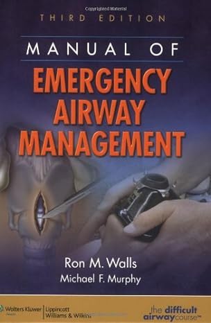 manual of emergency airway management 3rd edition ron m walls b006t0c9fe