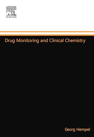 drug monitoring and clinical chemistry 1st edition georg hempel 0444547703, 978-0444547705