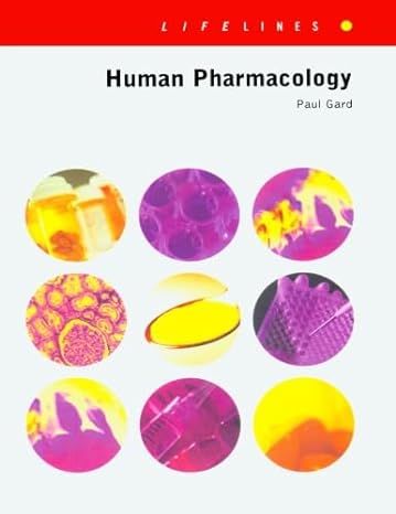 human pharmacology 1st edition paul r gard 0748408126, 978-0748408122