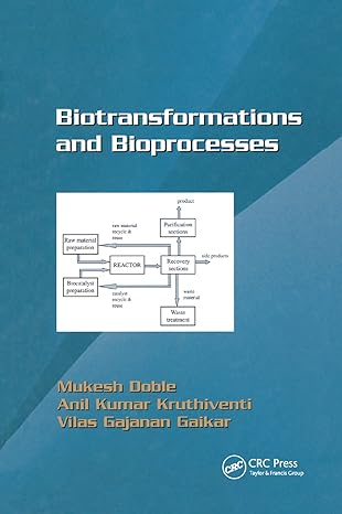 biotransformations and bioprocesses 1st edition mukesh doble ,anil kumar kruthiventi ,vilas ganjanan gaikar