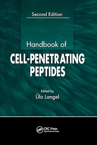 handbook of cell penetrating peptides 2nd edition ulo langel 0367390485, 978-0367390488