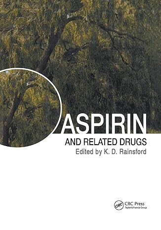 aspirin and related drugs 1st edition kim d rainsford 0367393654, 978-0367393656