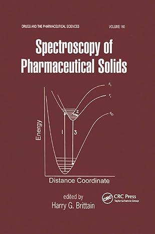spectroscopy of pharmaceutical solids 1st edition harry g brittain 0367390930, 978-0367390938