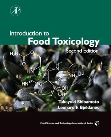 introduction to food toxicology 2nd edition takayuki shibamoto 0323164889, 978-0323164887