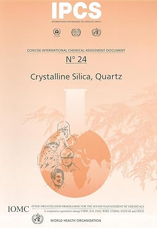 crystalline silica quartz 1st edition world health organization 9241530243, 978-9241530248