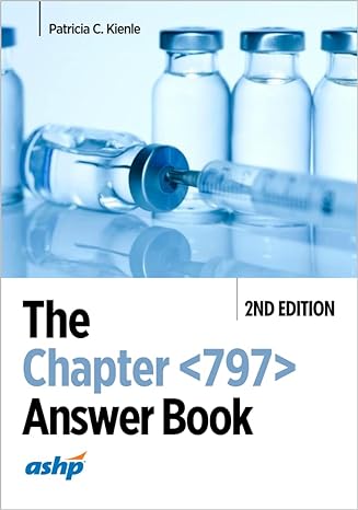 the chapter andlt 797andgt answer book 2nd edition patricia c kienle 1585287253, 978-1585287253